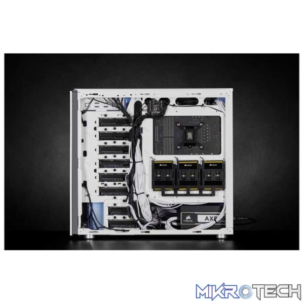 Corsair Carbide Series 678C White E-ATX Chassis with Tempered Glass side panel - Image 10
